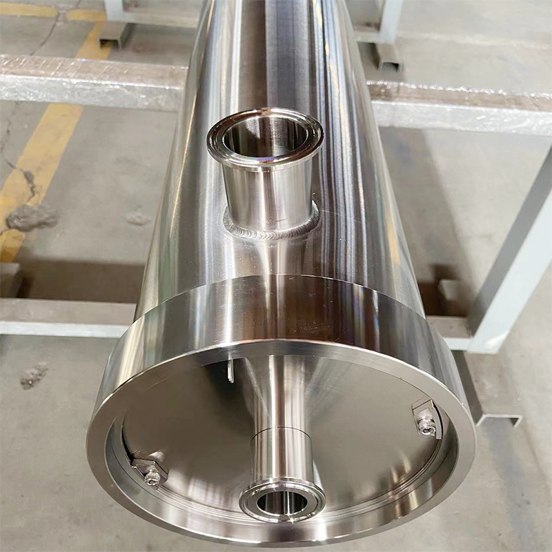 河源德美保罗水处理设备配件304不锈钢RO反渗透膜壳8040内置式卫生级制药提纯